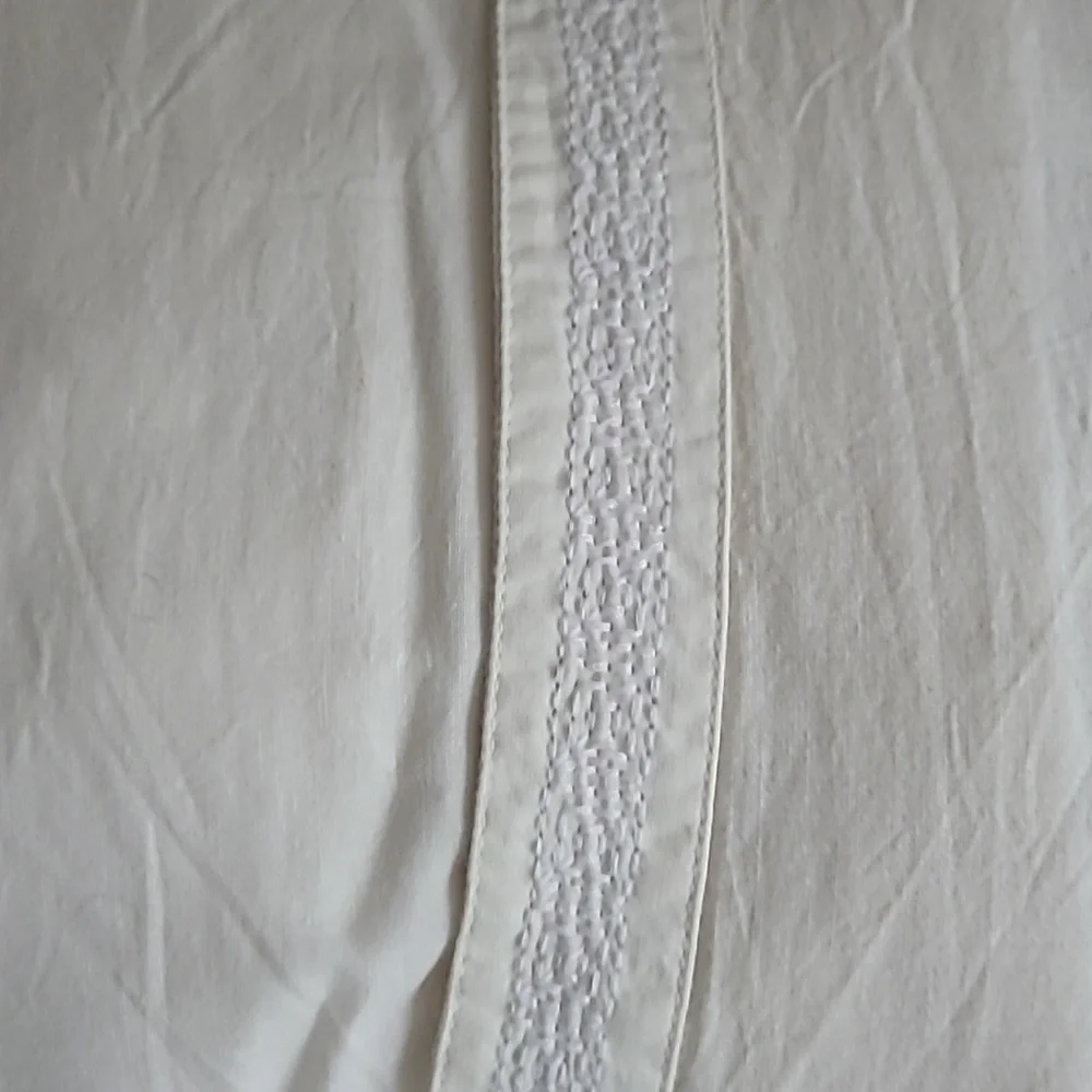 VERA WANG HOME Box Breakfast Throw Pillow FRETWORK 100% Cotton Down  12